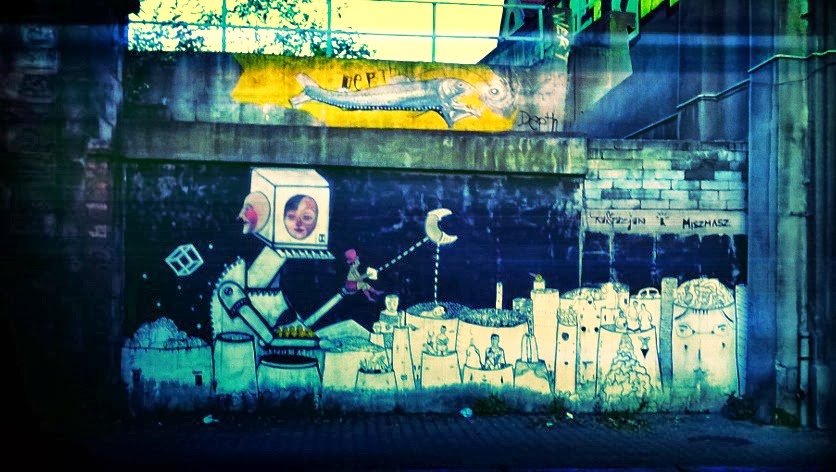 Street art w&nbsp;Polsce — ilustracja