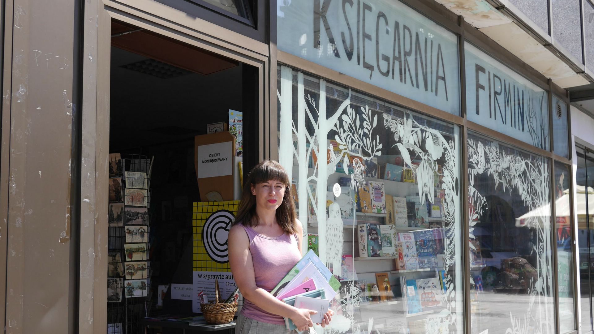 W&nbsp;księgarni: Firmin. Księgarnia w&nbsp;Teatrze — ilustracja