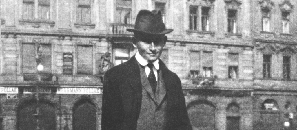 Franz Kafka w Pradze fot. Gamma-Keystone / Getty