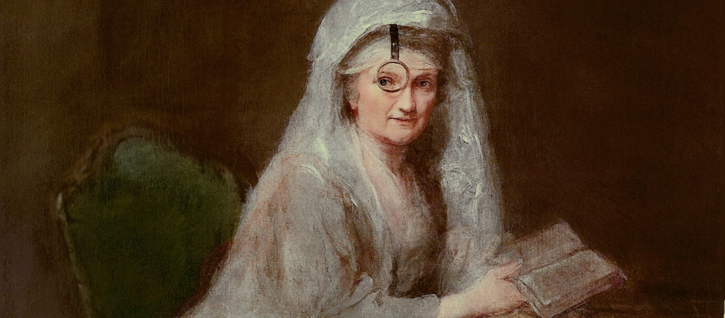 Malarka czasów Goethego — ilustracja